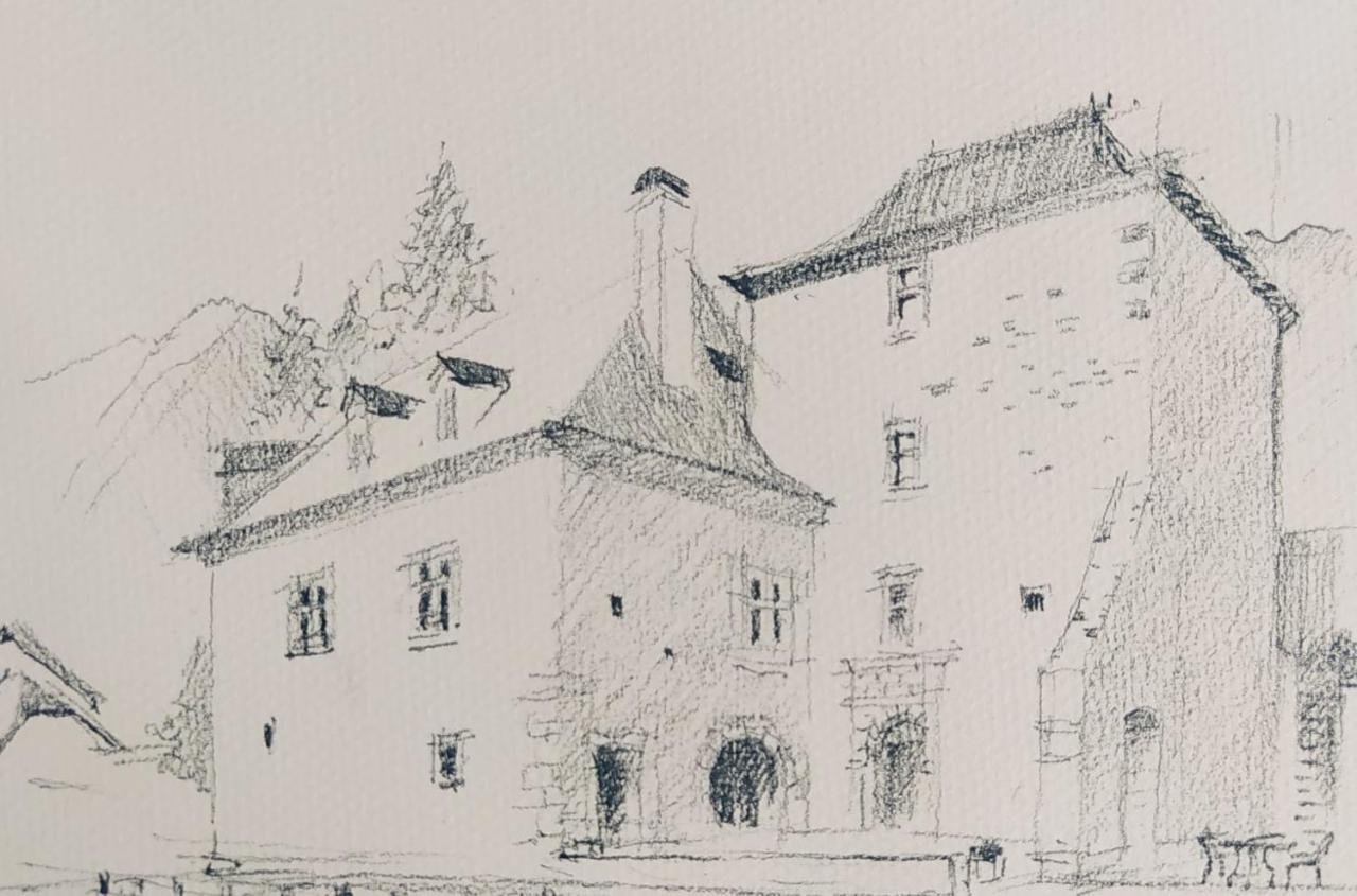 Chateau D'Arance Hotel Restaurant Espace Bien-Etre Cette-Eygun エクステリア 写真